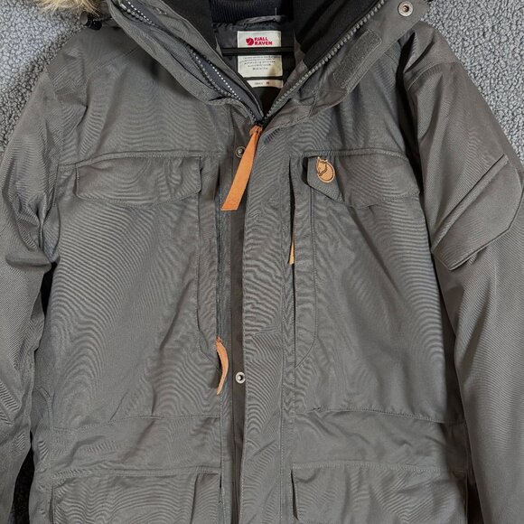 Fjallraven Yuplk Parka Winter Jacket - Men's Size M - Green - Picture 2 of 13